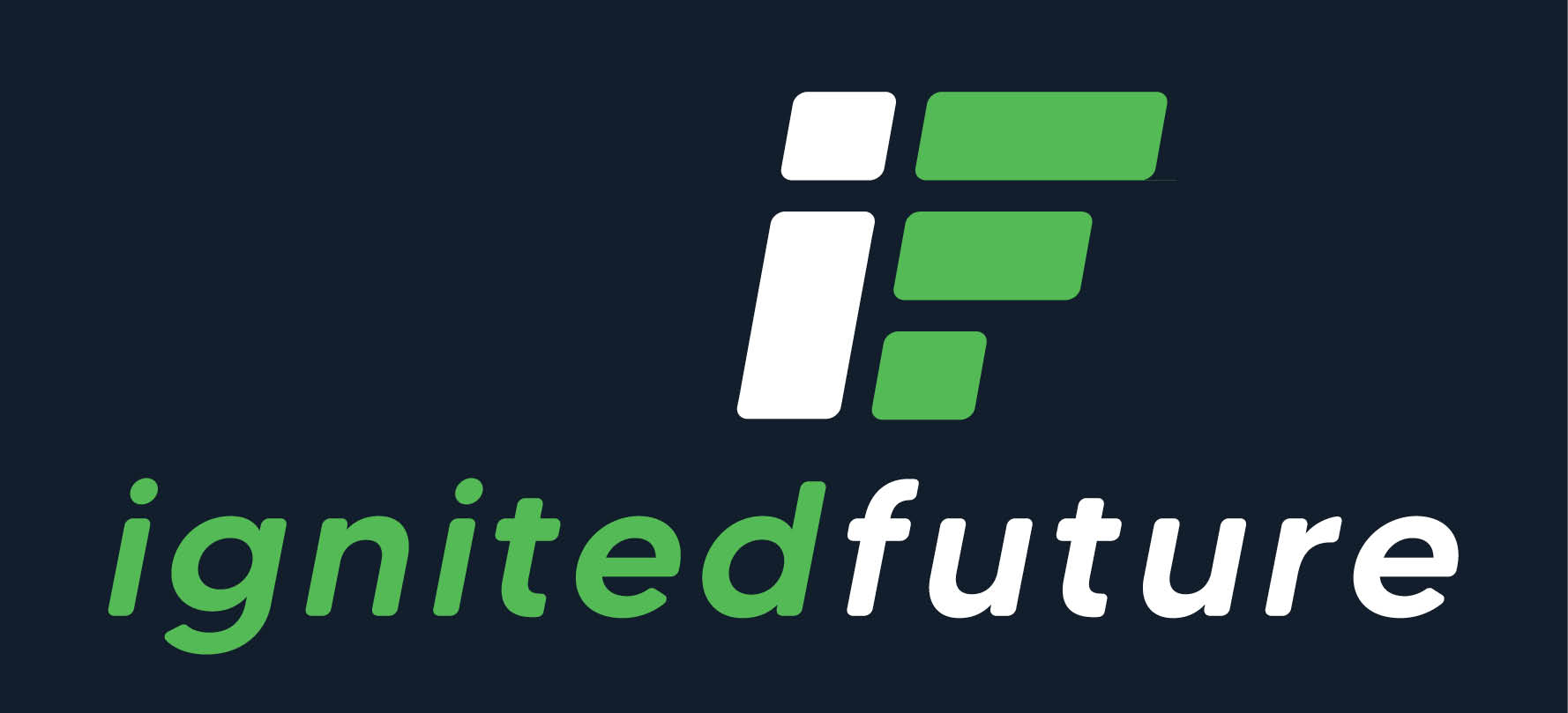 ignited future logo black large
